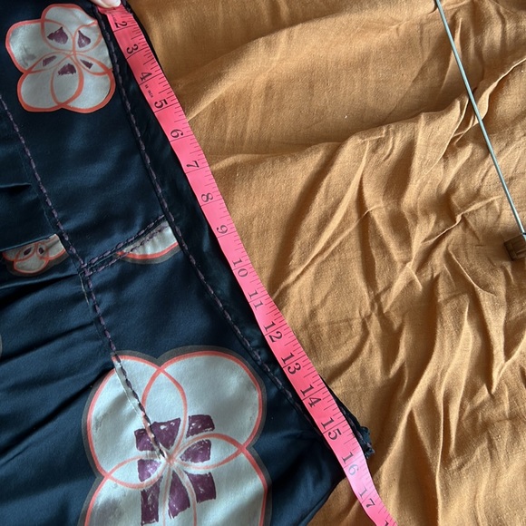 Hoss Intropia Floral Silk Skirt with Too Stitch Detailing - Picture 7 of 11